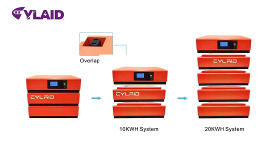 48V 100Ah Cylaid Power Wall Home Energy Storage Battery For Solar Energy System