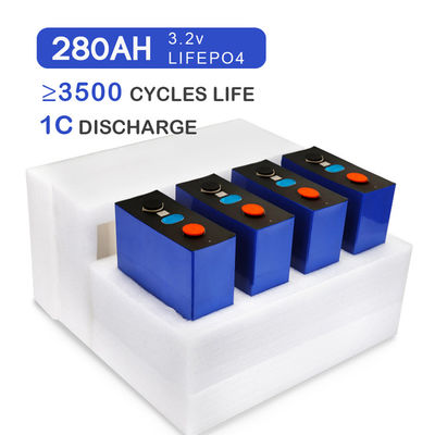 3.2V LiFePO4 CELL 272Ah Marine Cylindrical Battery for Solar Power System Long Cycle Life