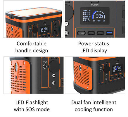 Portable Power Station for Outdoor Camping 110V Household Emergency Mobile Generator