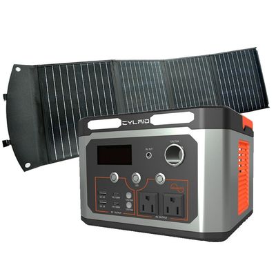 QC3.0 Output 1000W/2000W Rechargeable LiFePO4 Solar Generator For Camping And Hiking